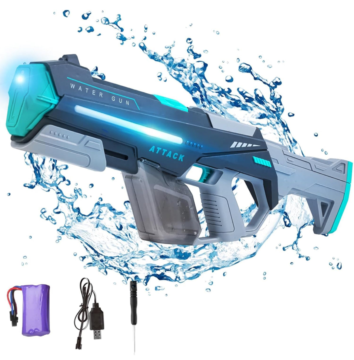 Water Arms | Hydroblaze 2.0 electric water gun | 20-32 ft