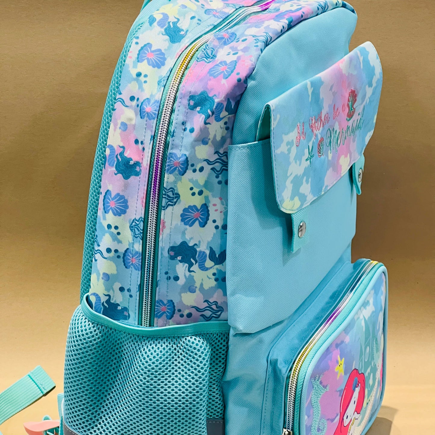Vest- 16 inch luxury mermaid backpack