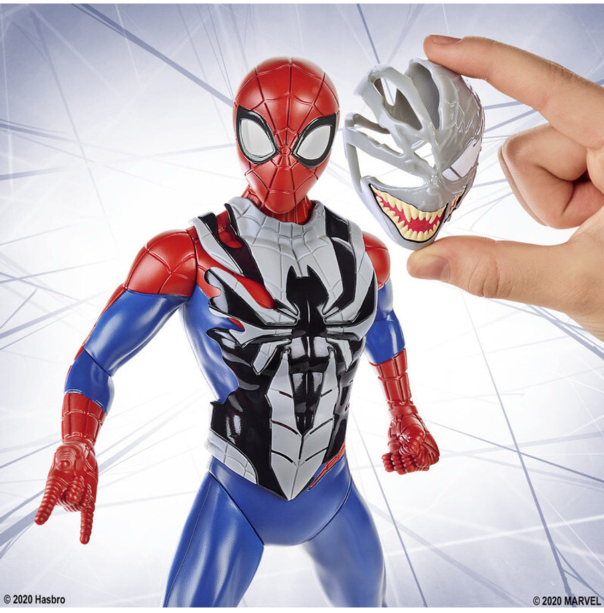 Spider man maximum venom, spider man venom gear, 12 inch action figure
