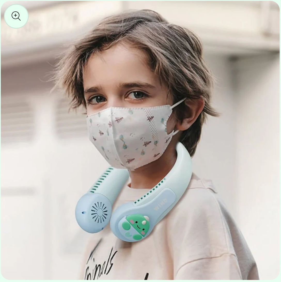 Stylist neck fan- Rechargeable personal Fan - Kidspark