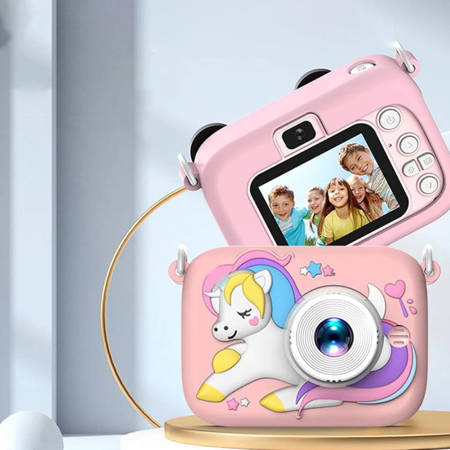 Unicorn fun camera for kids- 1080P | Auto Focus and games
