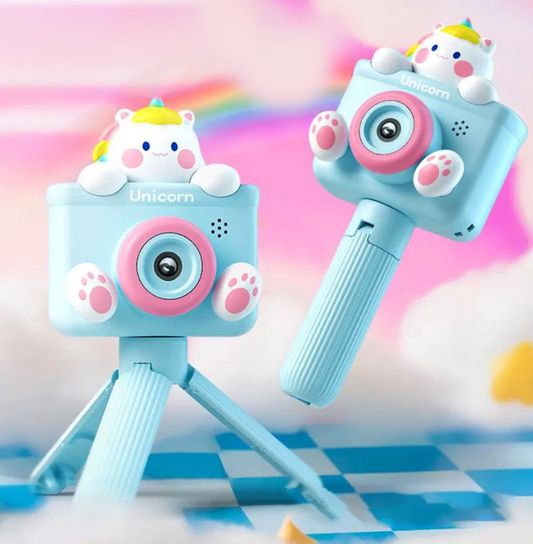 Juniour glam cam Stylist Kids camera with tripods