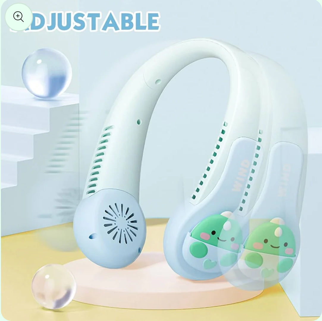 Stylist neck fan- Rechargeable personal Fan - Kidspark