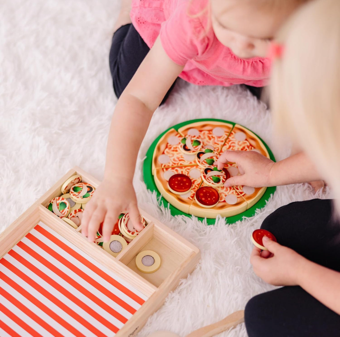Melissa & Doug pizza wooden DIY kit - Kidspark