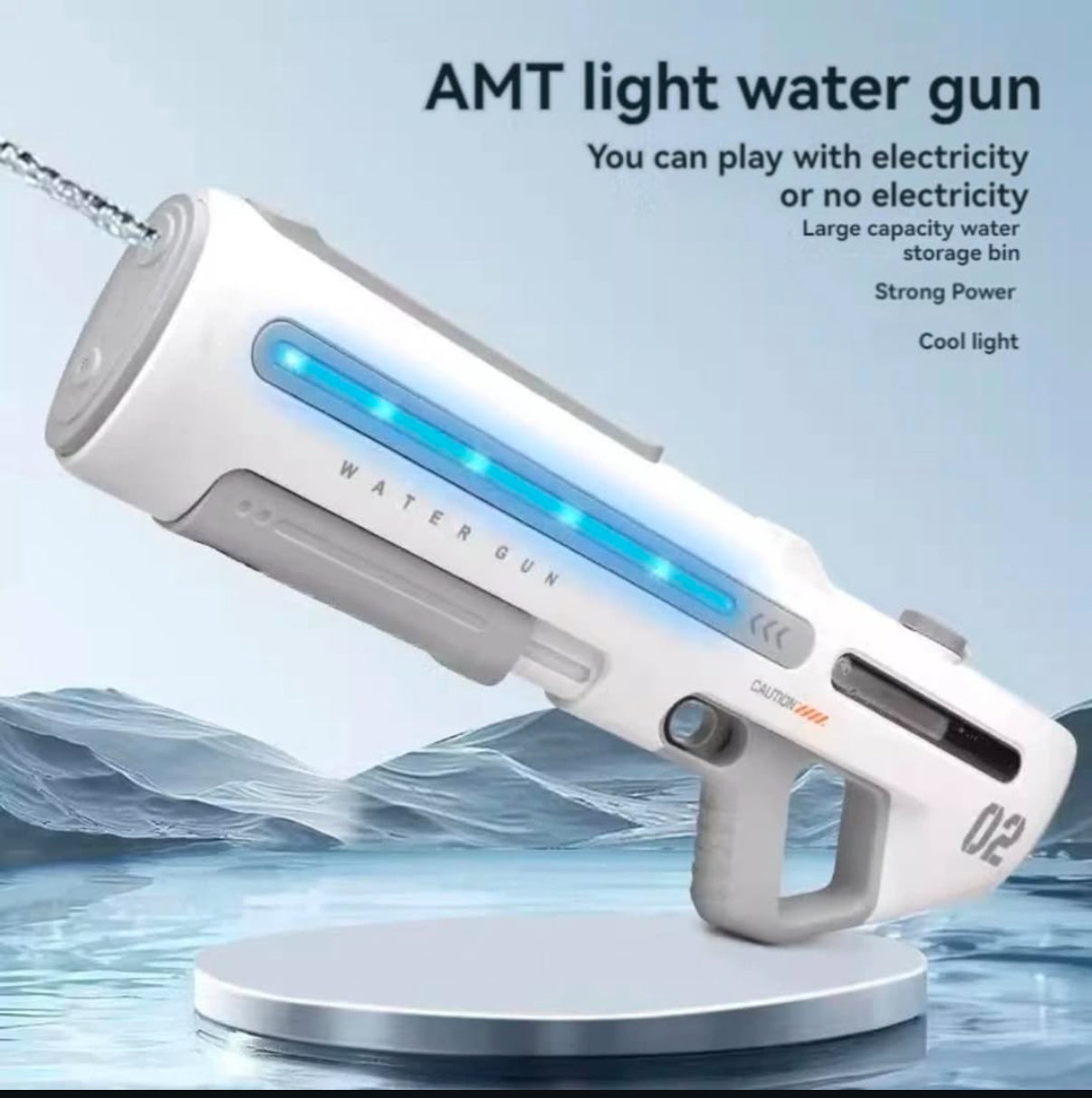 HydroBlaze X1000 - High-Pressure Electric Water Gun |
