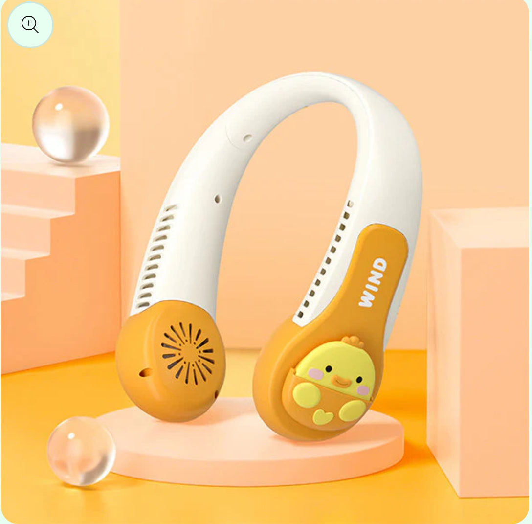 Stylist neck fan- Rechargeable personal Fan - Kidspark