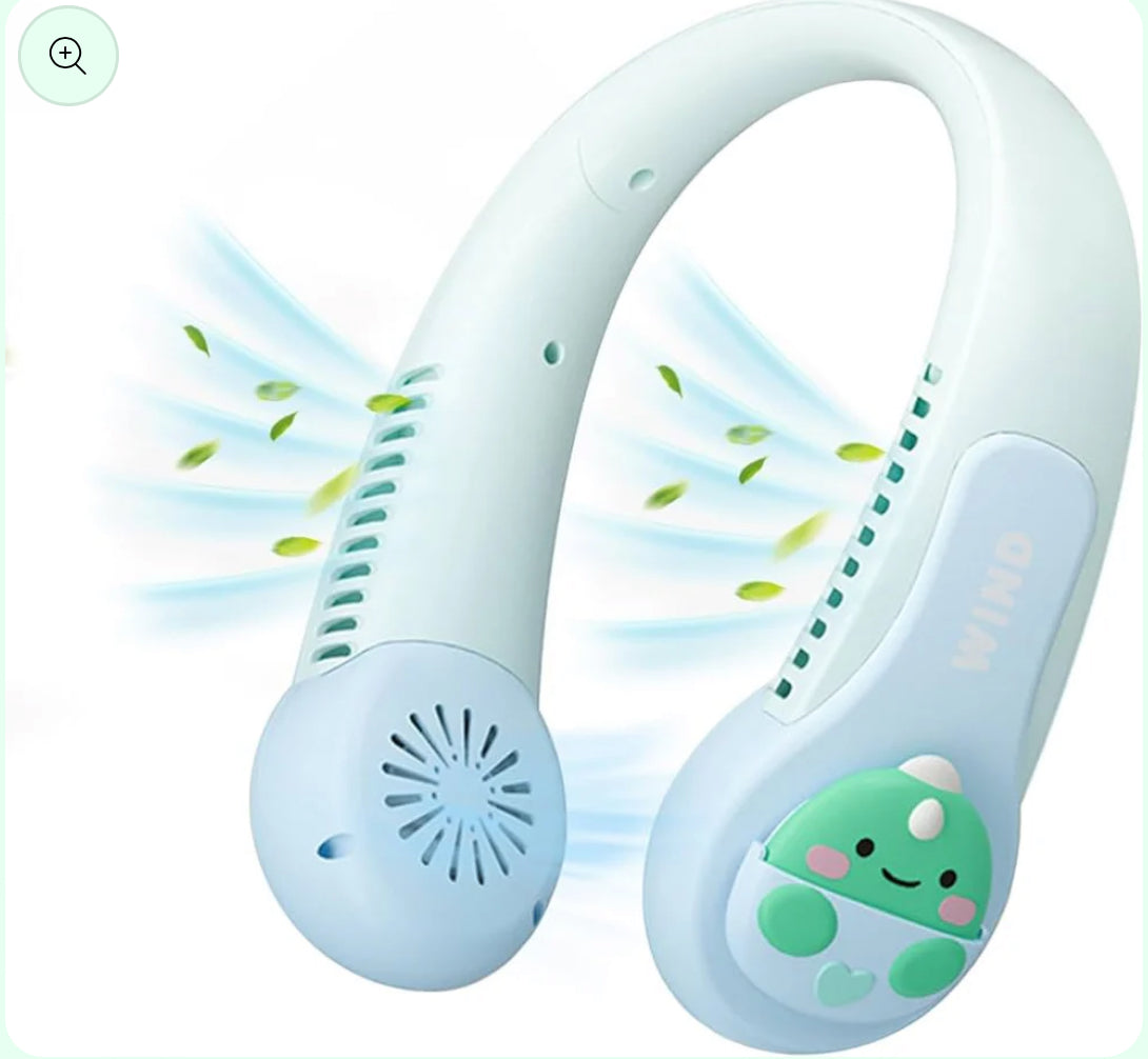 Stylist neck fan- Rechargeable personal Fan - Kidspark