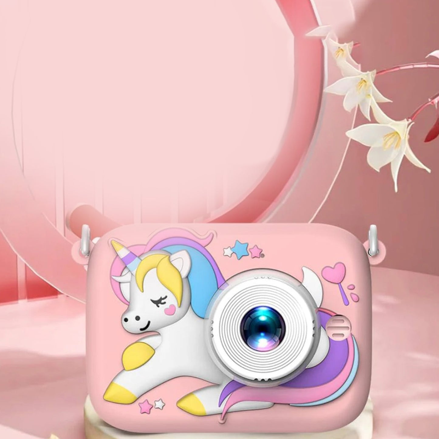 Unicorn fun camera for kids- 1080P | Auto Focus and games
