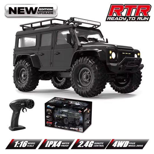 HB Toys R1607-08 1:16 Land Rover Defender 4WD RC Crawler