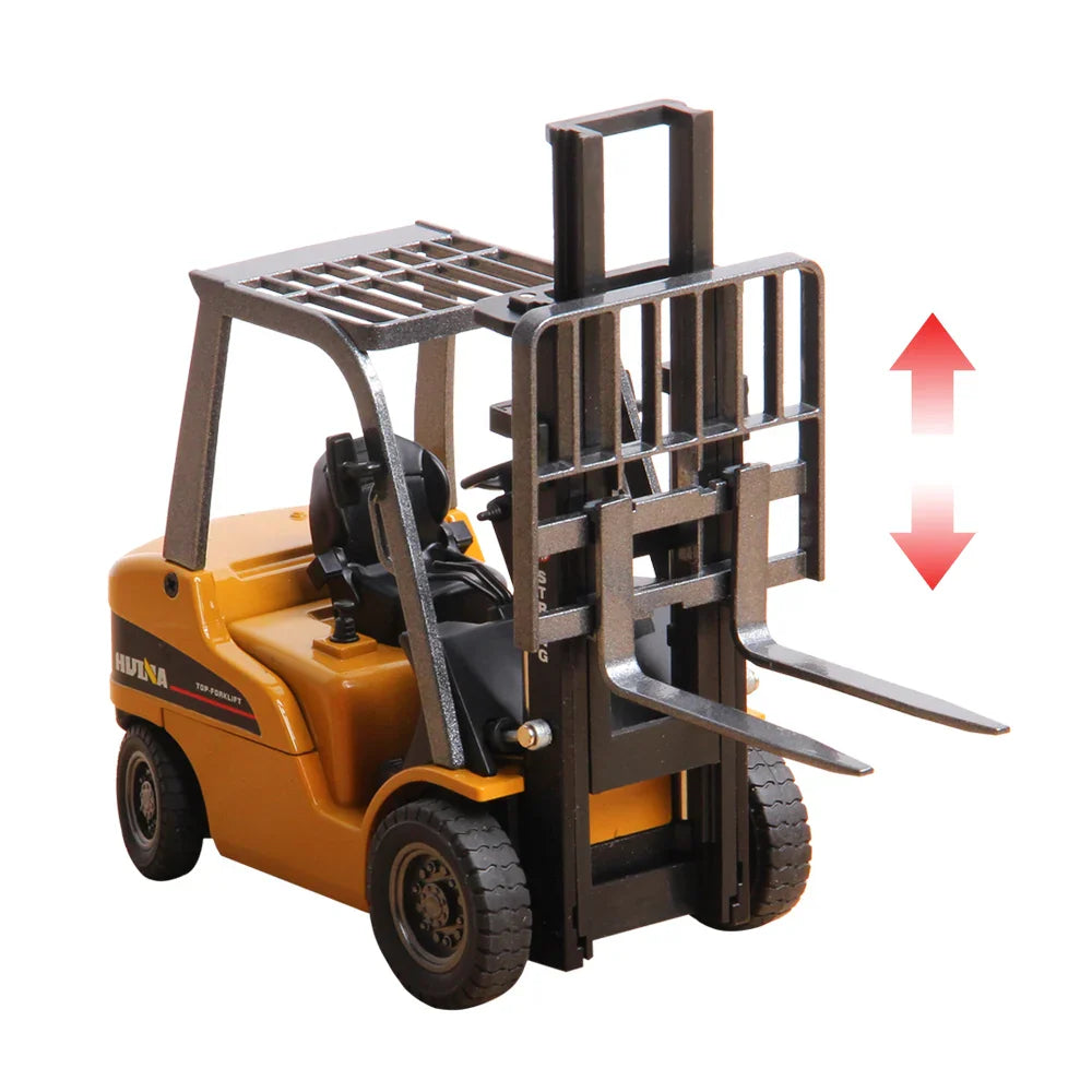 Huina 1717 1:50 Alloy Diecast Forklift Model
