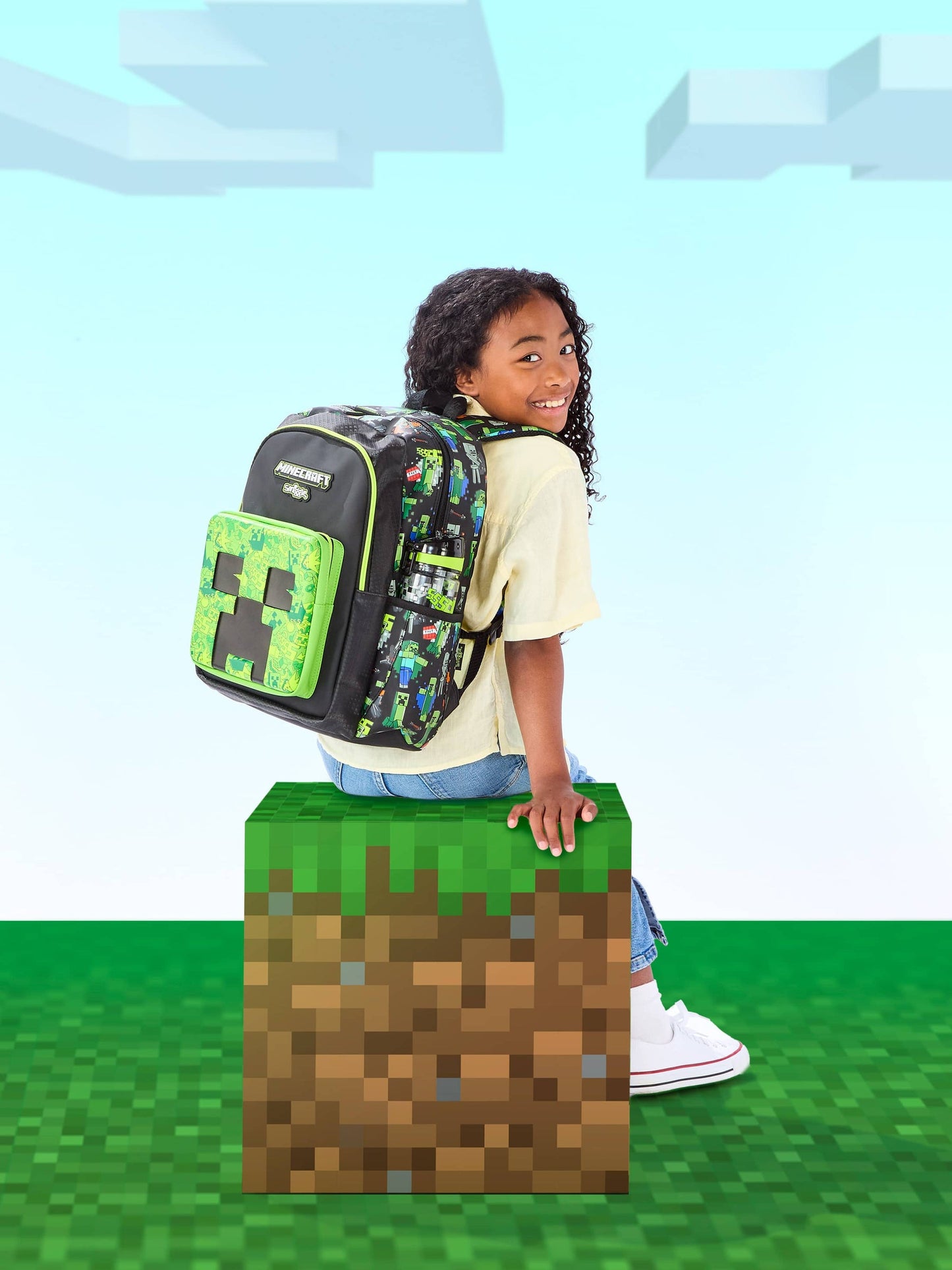 Smiggle - 16 inch Premium Mine Craft Backpacks