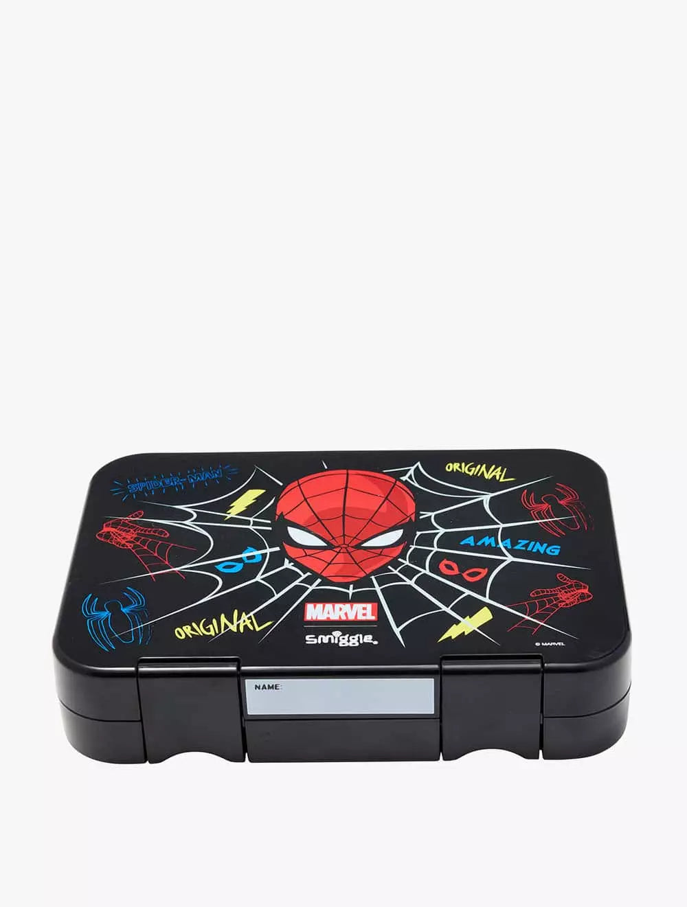 Smiggle Spider-Man Happy Medium Bento 758 ML Lunchbox | Leakproof