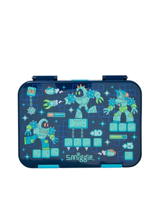 Smiggle space aliens Happy Medium Bento 758 ML Lunchbox | Leakproof