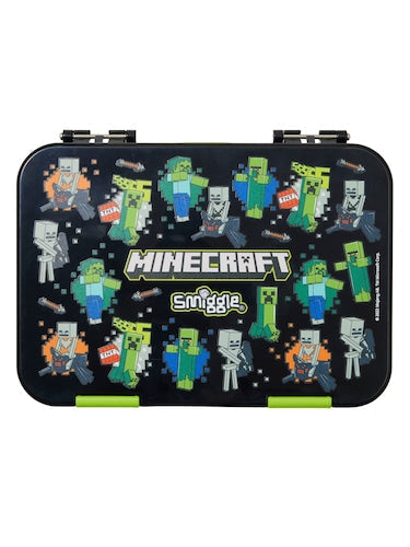 Smiggle Minecraft Happy Medium Bento 758 ML Lunchbox | Leakproof