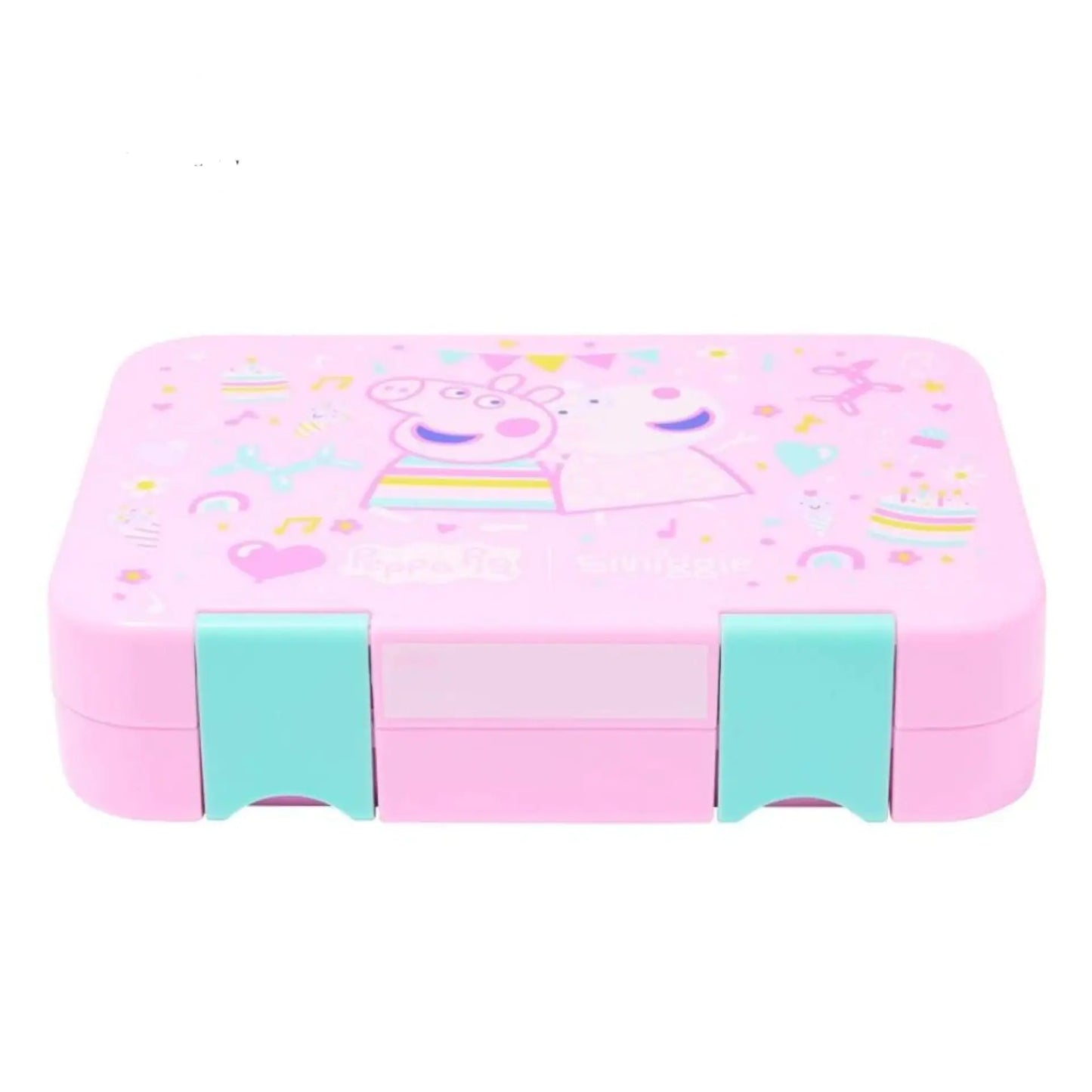 Smiggle Peppa pig Happy Medium Bento 758 ML Lunchbox | Leakproof