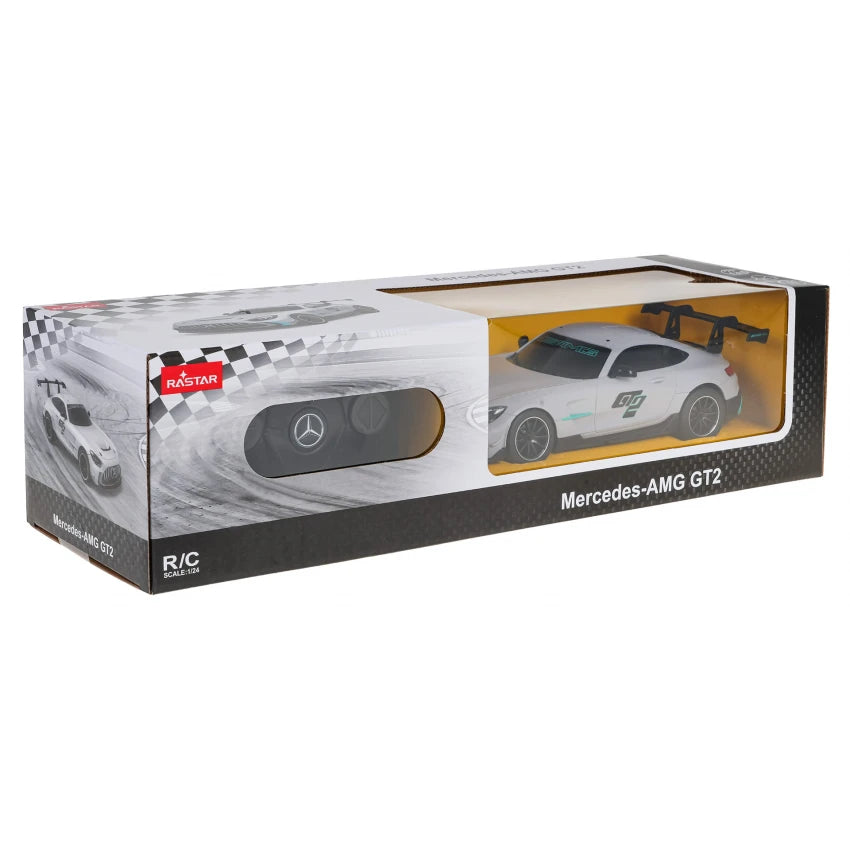 RASTAR Remote Control Car 1:24 Mercedes-AMG GT2 Gray