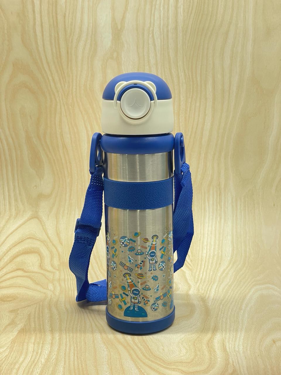 Be bottle stainless steel kids sipper bottle with strap-600ml - Kidspark