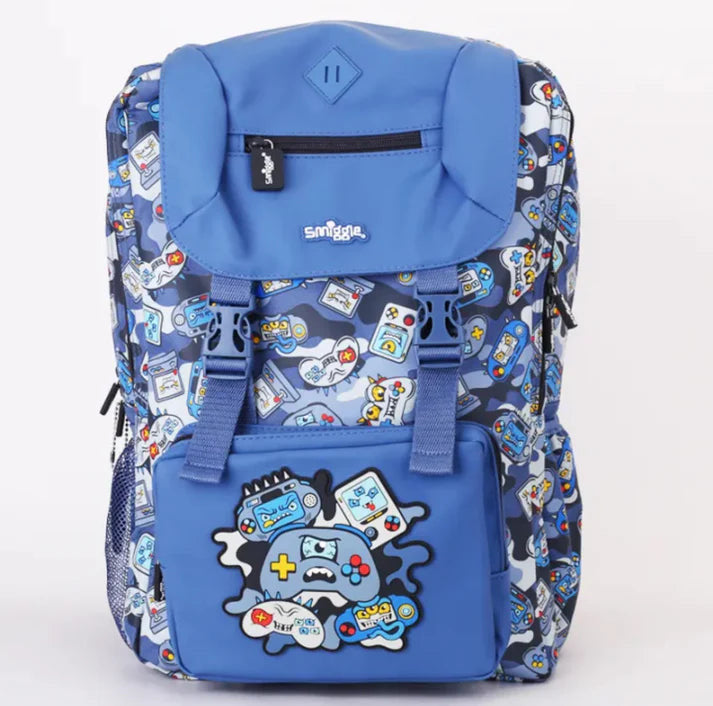 Big 18’’ Smiggle Video Games Backpack - Luxury Quality