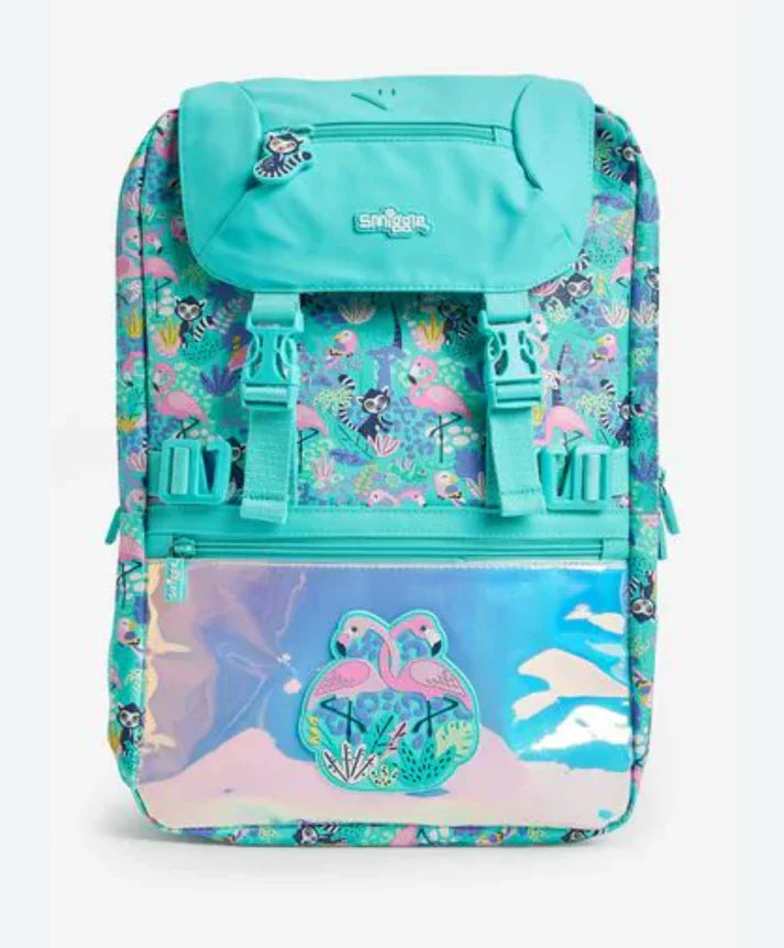 Big 18’’ Smiggle Flamingo Butterfly Backpack - Luxury Quality