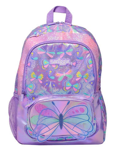 Smiggle - 16 inch Premium Butterfly Backpacks