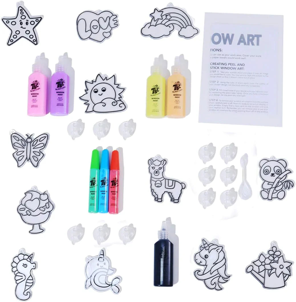 Glitter Window Art for Kids: Sparkling Creativity and Mess-Free Fun - Kidspark