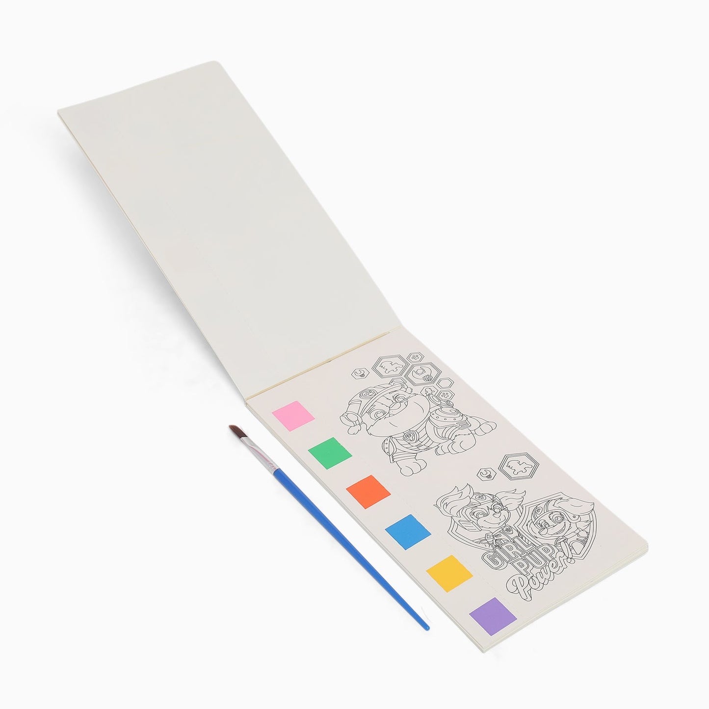 paint book with printed pages & inbuilt color-random boy print-for your painting solutions - Kidspark