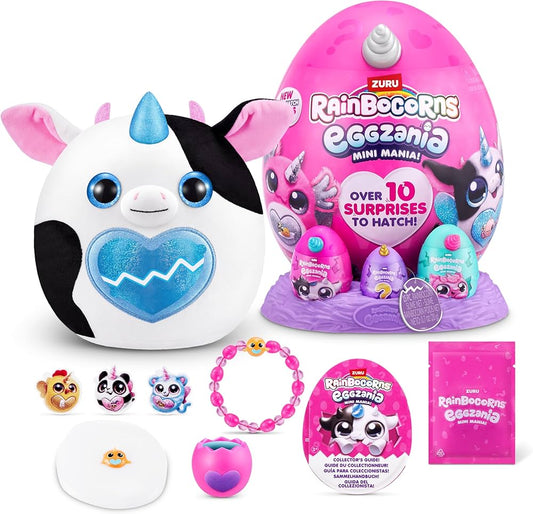 Rainbocorns Toy With Accessories Eggzania 9258 Teddy - Kidspark
