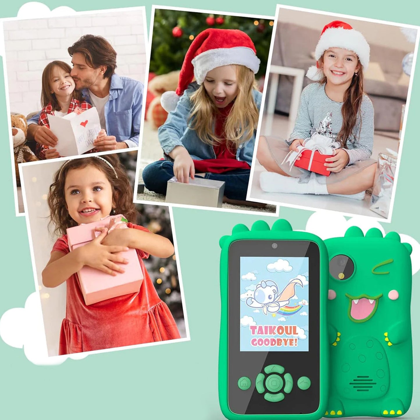 Kids smartphone camera toy phone with games and more! - Kidspark