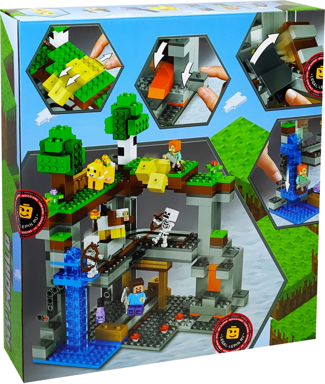 MY WORLD 557 pcs DIY kit (6+) - Kidspark