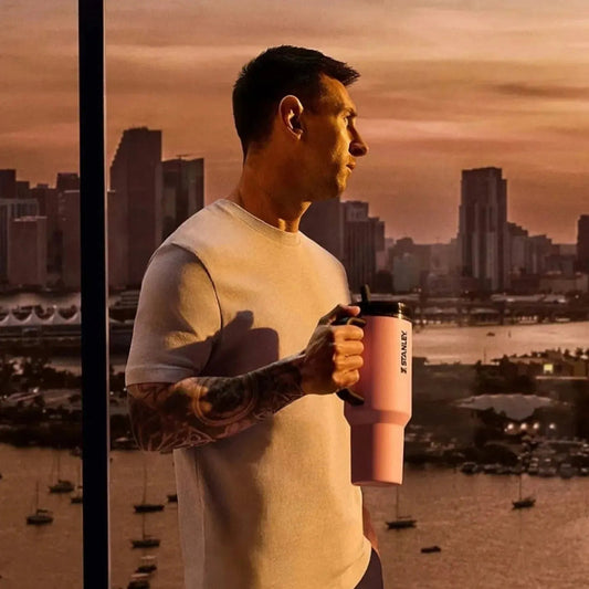 THE MESSI X STANLEY QUENCHER PROTOUR FLIP STRAW TUMBLER | 40 OZ