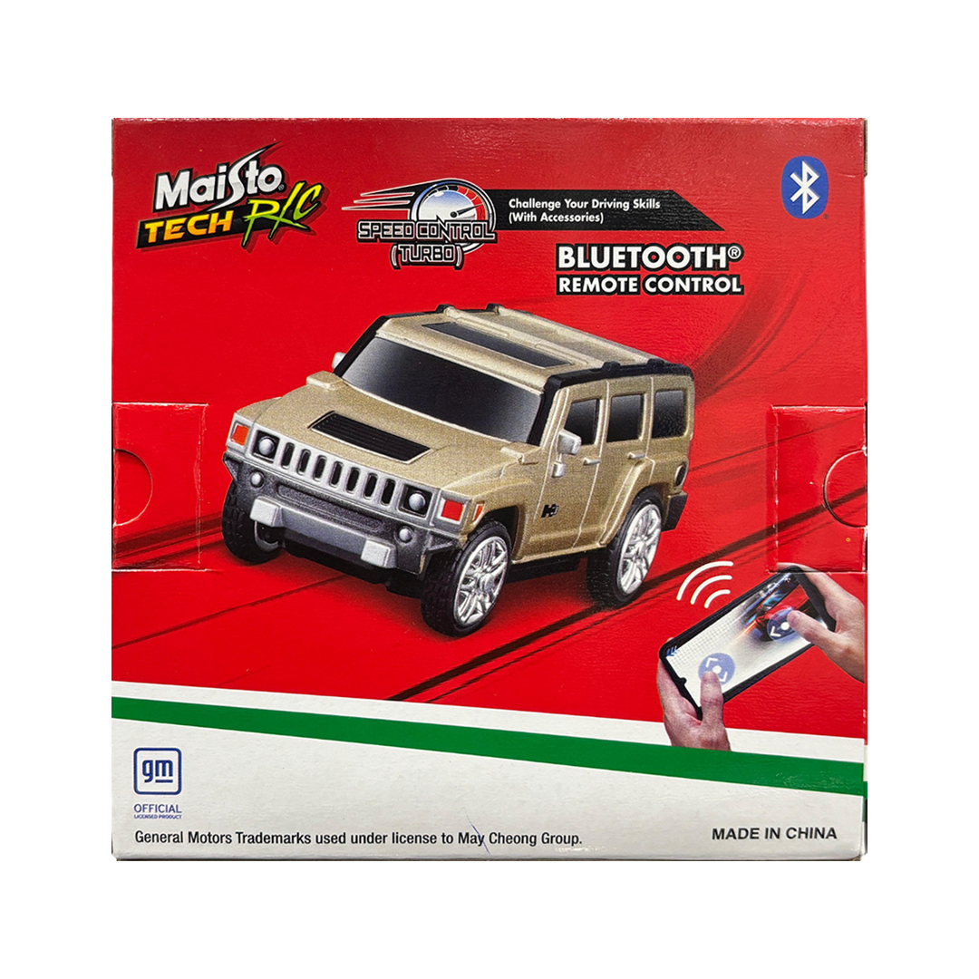 Maisto to Tech R/C Hummer H3 Car Bluetooth Remote Control 1/64 scale