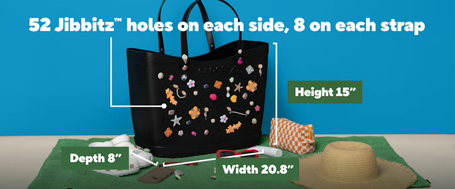 Crocs classic large tote bag