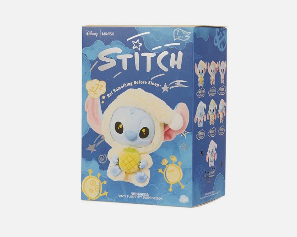 Miniso stitch, eat something before sleep series blind box
