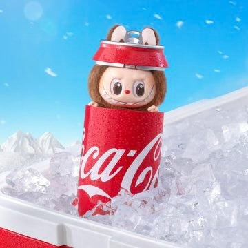 Secret Edition Labubu - Mysterious Guest - THE MONSTERS COCA-COLA SERIES