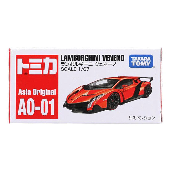 Takara tomy 1/67 die cast Scale AO-01 Lamborghini Veneno