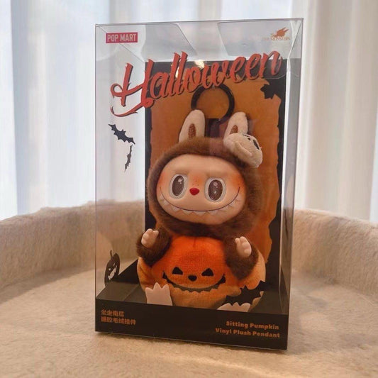 Happy Halloween labubu Party Series - Sitting Pumpkin