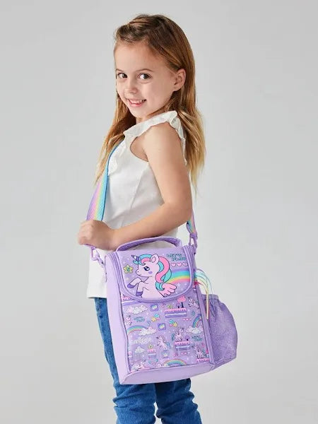 Smiggle Luxury Hanging Lunchbag customised name