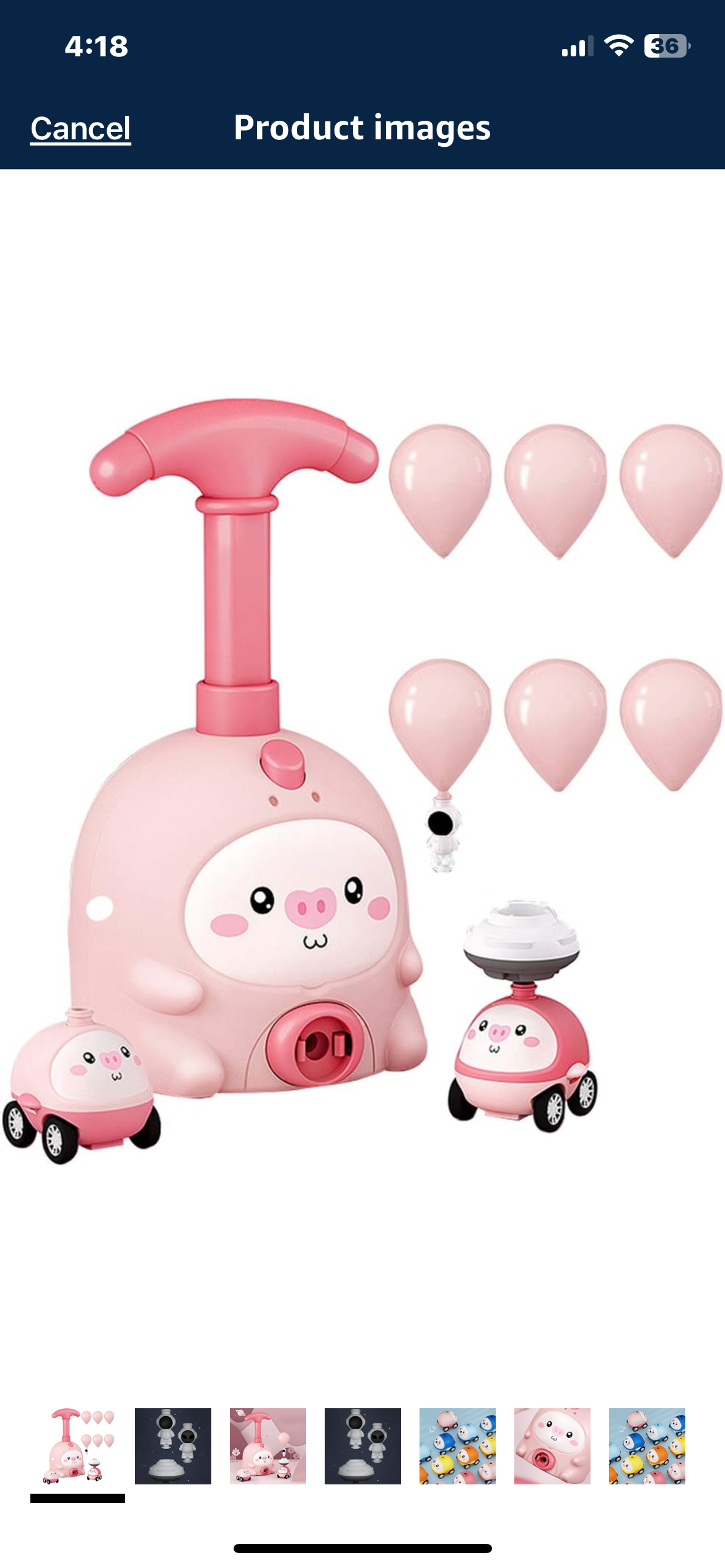 Balloon Powered Car Set - Creative & Cute Aerodynamic Toy - Kidspark