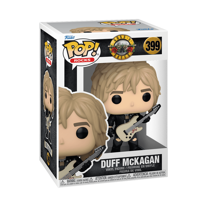 Funko Pop! Guns and roses Duff McKagan figure