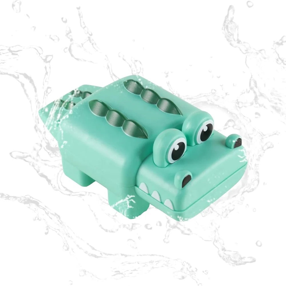 Floating crocodile Bath Toy: Making Bath time Fun and Playful (1 pc) - Kidspark