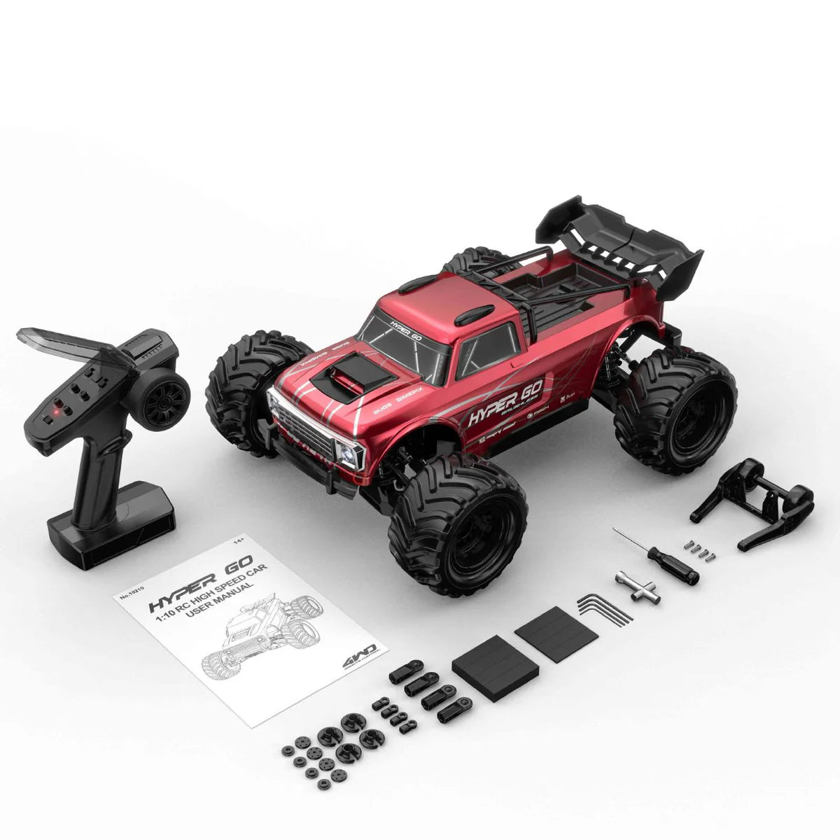 MJX Hyper Go 10210DC 1:10 Brushless LiPo Off Road RC Truck