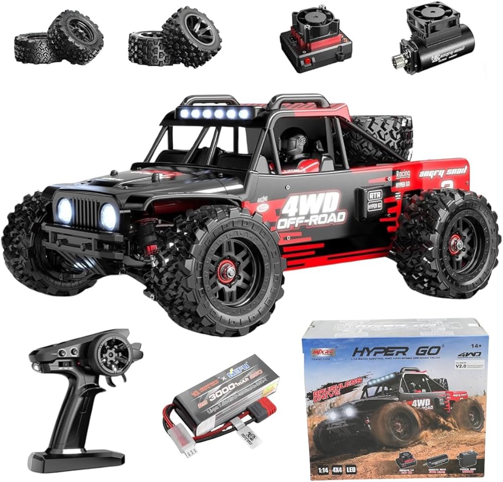 マイラソニック MJX Hyper Go 14209 1:14 4WD Off-road Brushless RC Truck – Kidspark
