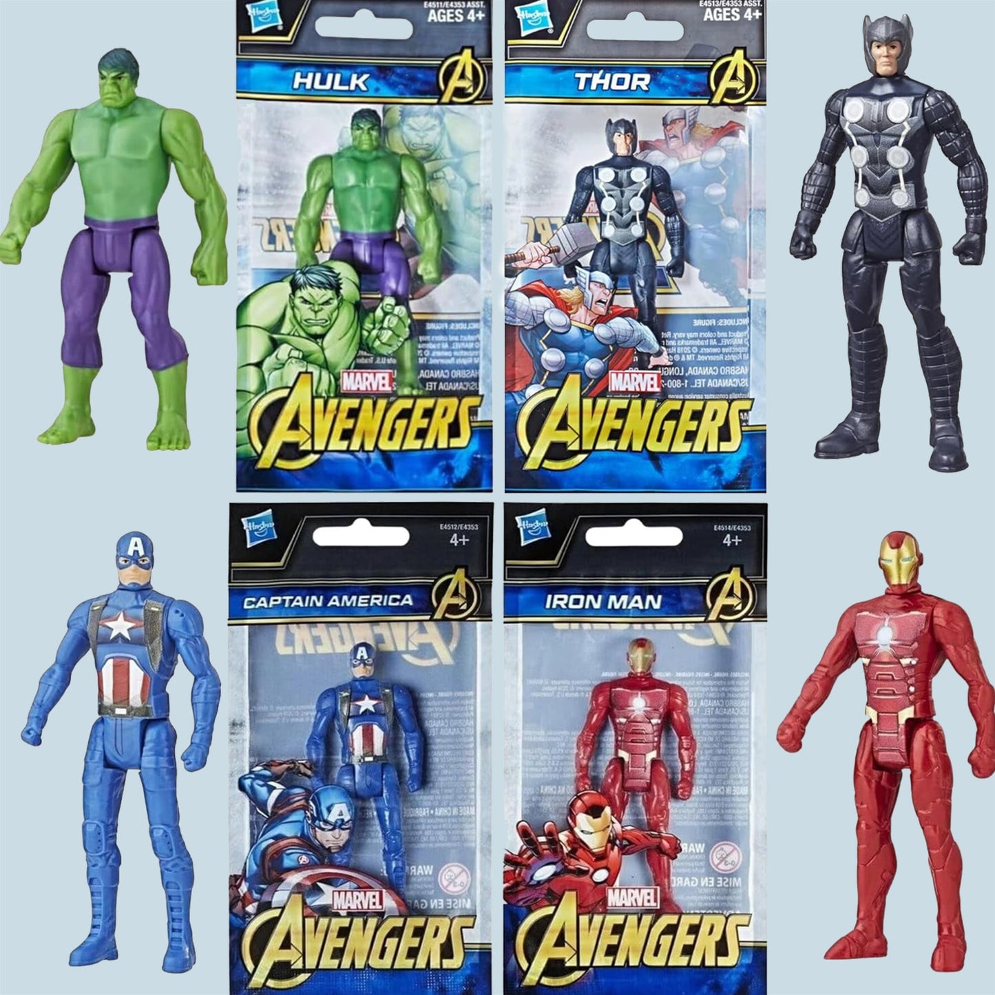 Marvel Ultimate Protectors action figures 3.75 inches