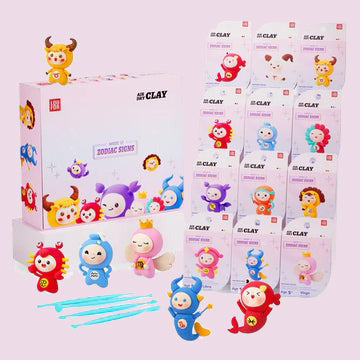 Zodiac signs DIY adventure Air Dry Clay 1 pcs - Kidspark