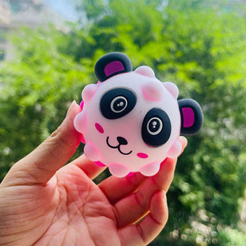 Panda pop eyes + pop it squishy toy - Kidspark