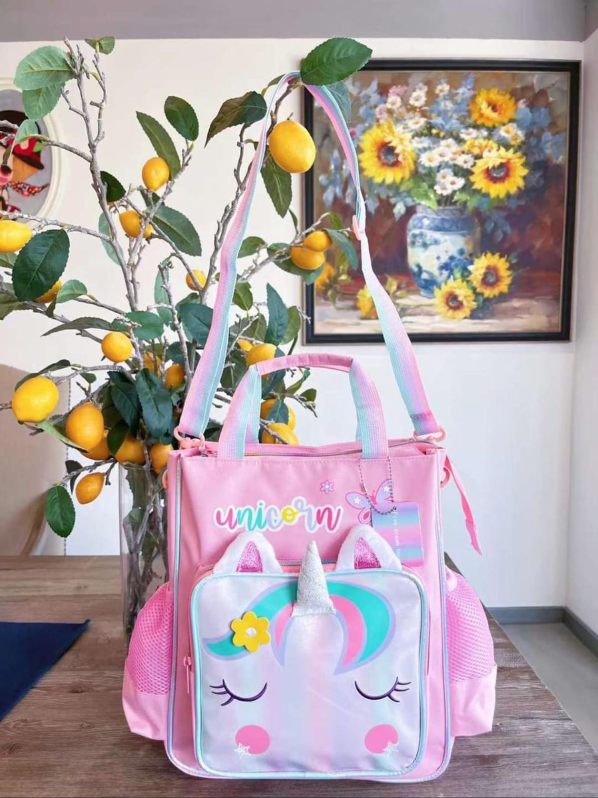 Vest- multipurpose totebag for lunch/tuition/daytrips