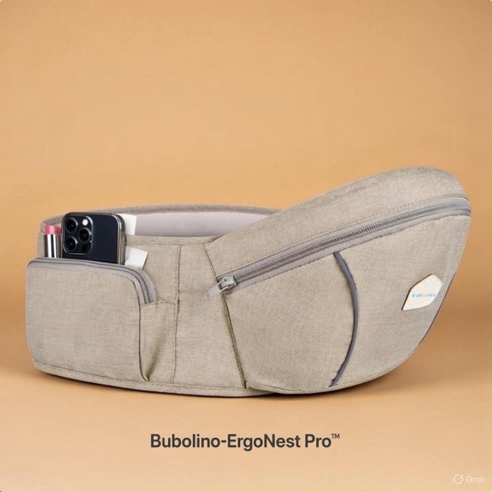 Kidspark lift hip seat baby carrier | ergonomic hip seat | storage