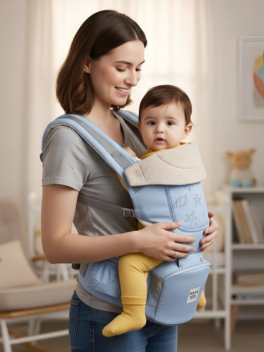 Kidspark loveme baby carrier | super adjustable | premium materials | cradle position