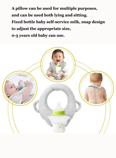 Kidspark Baby bottle holder Baby feeding pillow | Nursing | bottle holder | Anti-spitting milk pillow | Relieves sore hands