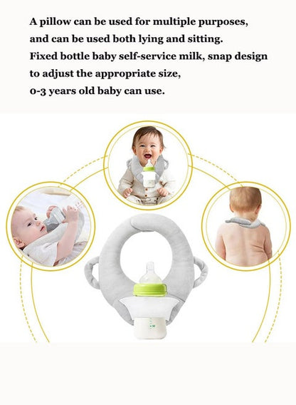 Kidspark Baby bottle holder Baby feeding pillow | Nursing | bottle holder | Anti-spitting milk pillow | Relieves sore hands